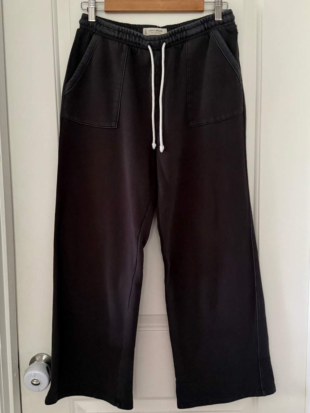 Lucky Brand Wide-Leg Sweatpants